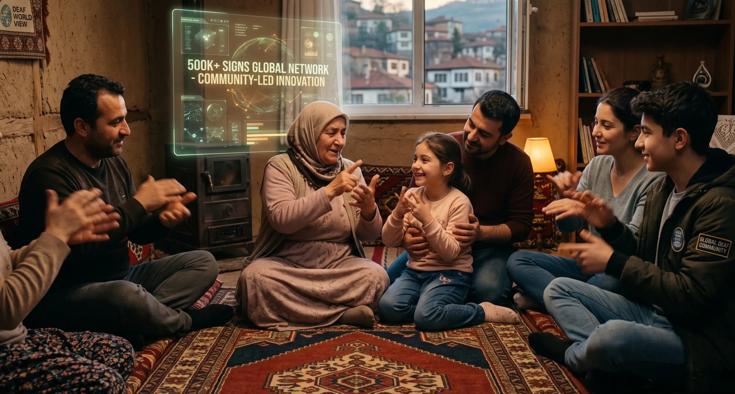 Deaf collective power transforming shared visual communication into a sovereign social network