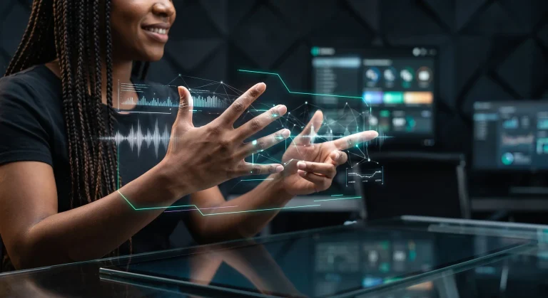 Deaf community technology empowering independent visual communication